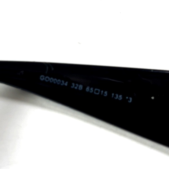 New GUESS Wrap Around Sunglasses GO00034 Acetate Embossed Black main image 6